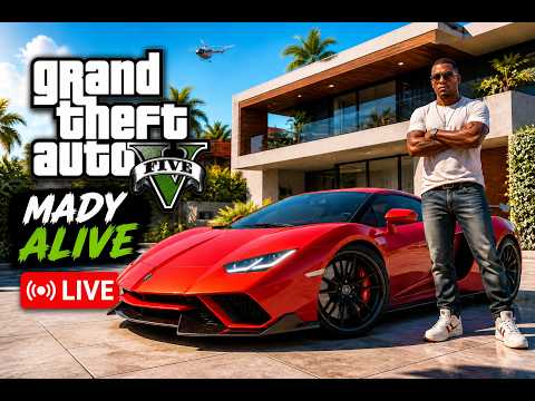 GTA 5 Live Stream Online | Adventure and Police Fight | Mady Alive | #shortsfeed