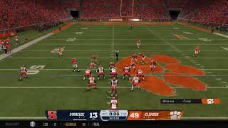 Clemson vs Syracuse