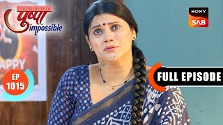 Koyal In Deep Trouble | Pushpa Impossible | Ep 1015 | Full Episode | 3 Sep 2025