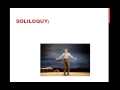 Understanding Soliloquies and Dramatic Speech