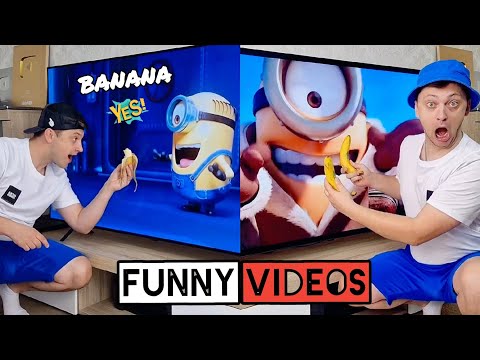 TRY NOT TO LAUGH 😂 BEST FUNNY VIDEOS COMPILATION 2025