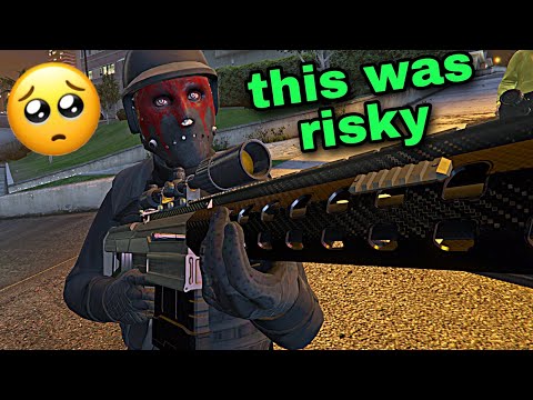 GOT MYSELF IN A PRETTY DANGEROUS 1V1 THIS IS HOW IT WENT GTA V ONLINE