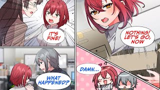 ［Manga dub］"I'm quitting this company and going independent!"  I hurriedly tried to stop her［RomCom］