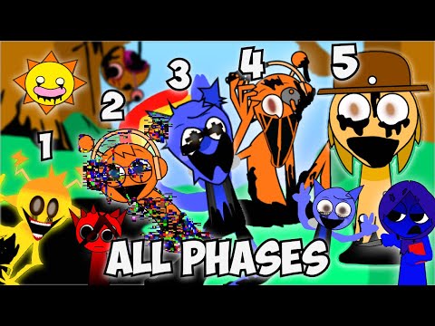 Pibby Sprunki ALL PHASES | Friday Night Funkin' | Incredibox Sprunki