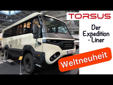 TORSUS LIBERRA Expeditionliner MAN TGM Prototyp  Weltpremiere an der Messe Leipzig