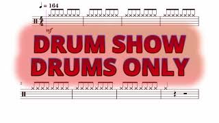 Drum Show - Twenty one Pilots - Drums Sheet Music [Drums Only]