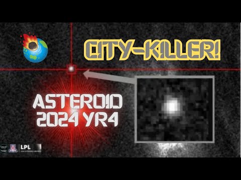 City-Killer Asteroid PHOTOGRAPHED by Astronomers! Asteroid 2024 YR4