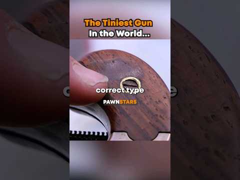 This Man tries to Sell the Tiniest Gun In the World