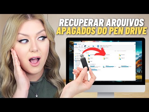 Como RECUPERAR ARQUIVOS APAGADOS do PENDRIVE ! Mesmo FORMATADO!