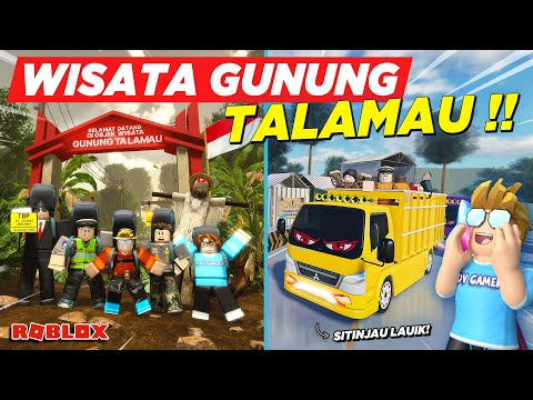 MISTERI WISATA TRUK TELOLET MODIF VIRAL GUNUNG TALAMAU SUMATRA !! ROLEPLAY TRUK INDONESIA - Roblox