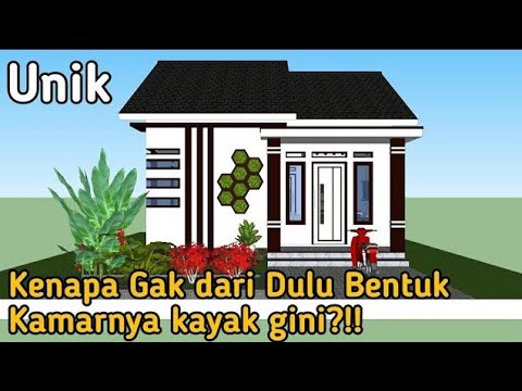 Desain Rumah Minimalis 6x7 Meter - Bangun Rumah || SOLUSI KAMAR TERASA LUAS