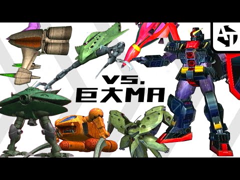 ガンダムゲームの巨大モビルアーマー撃破集【MA】
