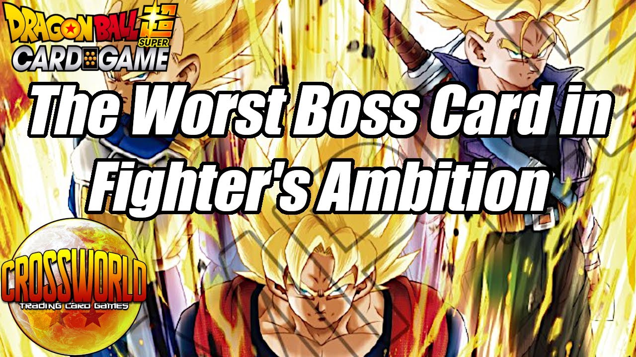 The Worst Boss Card in Fighter's Ambition - Dragon Ball Super Card Game