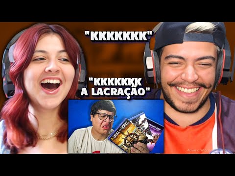 3 JOGOS PODRES QUE JOGUEI ESSE ANO 🤢 | Games EduUu | REACT em CASAL