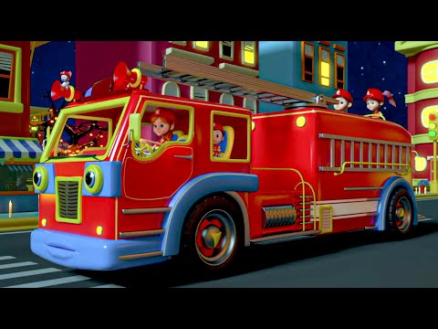 Halloween Wheels on the Fire Truck + More Spooky Songs for Kids