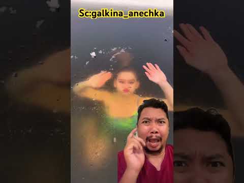 Kakak ngambek gak bisa keluar dari es!??? #winter #comedy #funny #cute #shortvideo