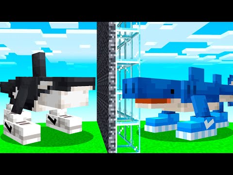 ORCALERO ORCALA vs TRALALERO TRALALA no Minecraft