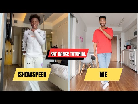 Rat Dance Tutorial ( ISHOWSPEED )  Step by Step * Beginner Friendly *