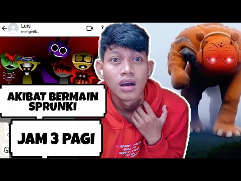 JANGAN PERNAH BERMAIN GAME SPRUNKI JAM 3 PAGI | DIA DATANG ⁉️⁉️