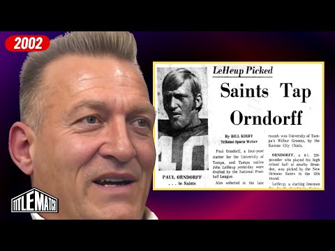 Paul Orndorff on growing up, drafted to the Saints, Florida Championship Wrestling, Hiro Matsuda