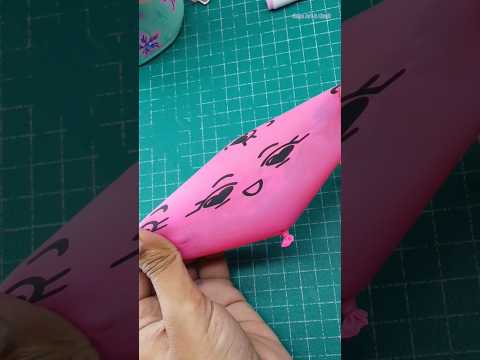 Cute Balloon Squishy 😍🩷#shorts #diy #balloon #squishy #homemade #cute