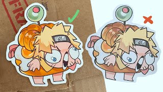 Me ESTAFARON en una IMPRENTA con mis Stickers 😭