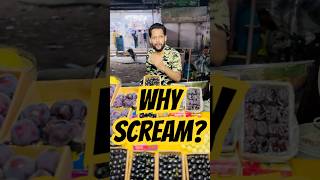 Cheekhna kyon hai aise hi batao 😡 what fruit you want?😅 Salman Noman❤️ #shorts