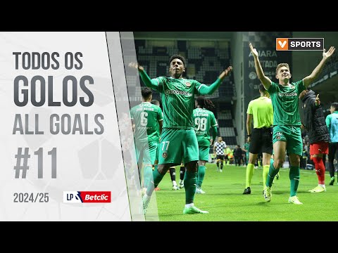 Todos os golos da jornada (Liga 24/25 #11)