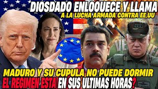 🚨DIOSDADO Y MADURO SE PREPARAN PARA LA GUERRA CONTRA ESTADOS UNIDOS Y LA UNION EUROPEA LOS CONDENA 🚨