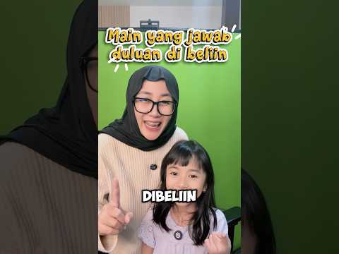 Main Game Jawab Duluan Dibeliin Bareng Anak #gamer #family #familyvlog #challenge #roblox