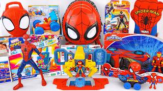 Marvel Spiderman Toys Unboxing Review | Iron Man Armor Maker Lab | Marvel Spiderman Collection Toys