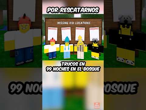 🔥 TRUCO ESCUDO PIZARRA 🛡️ 99 Noches en el Bosque Roblox 🌲 #roblox #robloxshorts