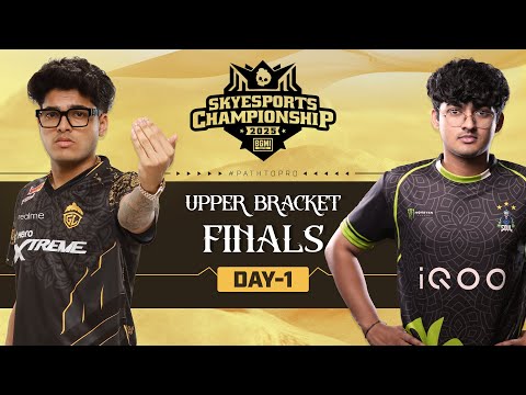 HINDI - Skyesports Championship 2025 BGMI — Playoffs Upper Bracket — Day 1