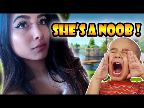 Kids On Fortnite Call Me A Noob , THEN THIS HAPPENS...
