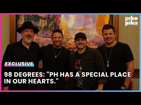 EXCLUSIVE: 98 Degrees, excited na mag-perform for Filipino fans!