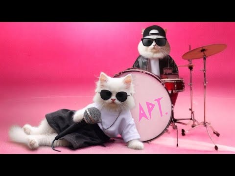 ROSÉ & Bruno Mars - APT. (Cat Parody) New Version 🇺🇲 🇰🇷