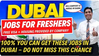 Jobs in Dubai 2025 | How to Apply For Dubai Jobs
