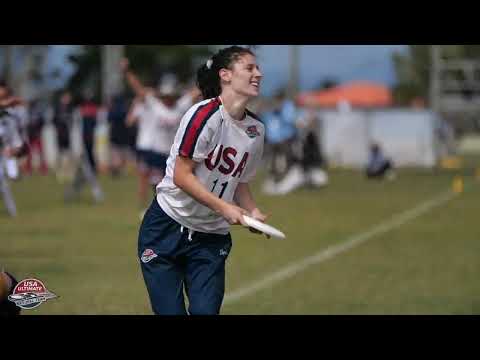 Video Thumbnail: 2024 WFDF World Ultimate Championships: Team USA Highlights: Pool Play – Semifinals