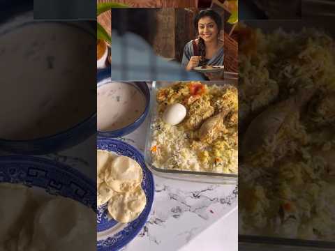 Authentic Malabar Biriyani🍗 #shorts #youtubeshorts #trending #joju_george