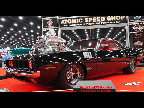 1971 Plymouth Barracuda "The Terminator"  4 Turbos, 350 Shot Nos And Supercharged 580 Ci Big Block