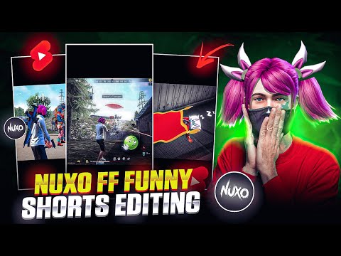 How to edit funny shorts like @NUXOFF in Capcut | free fire funny shorts editing tutorial 🔥