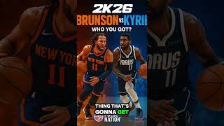 🔥Kyrie vs Brunson —this battle is CRAZY👀Who you got? #PulseNation #jalenbrunson #kyrieirving #nba
