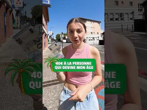 Vous avez quel âge en commentaire ? 💬 Va voir ma dernière vidéo !