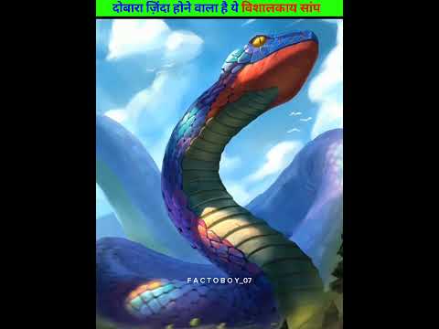 दोबारा ज़िंदा होने वाला है ये विशालकाय सांप 🤔😧 Factoboy_07 #shorts #youtubeshorts