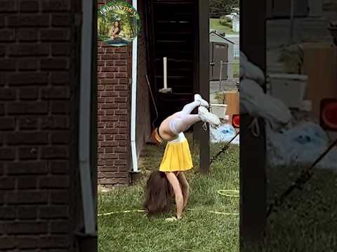 Pound Your Meat Till It's Tender [Handstand Split Yoga Challenge] #shorts