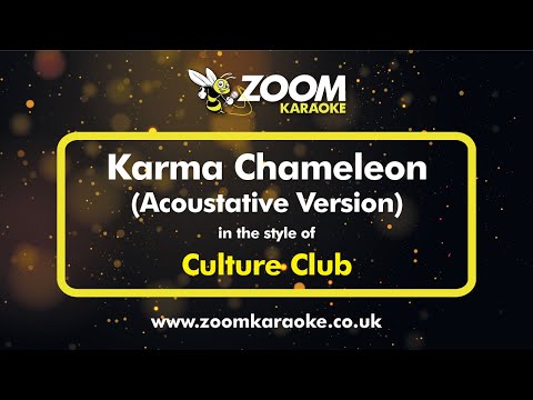 Acoustative Piano Karaoke – Karma Chameleon – Culture Club (Lower Male Key -2)