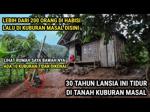 LUAR BIASA NENEK INI TIDUR DI TANAH KUBURAN MASAL SELAMA 30 TAHUN