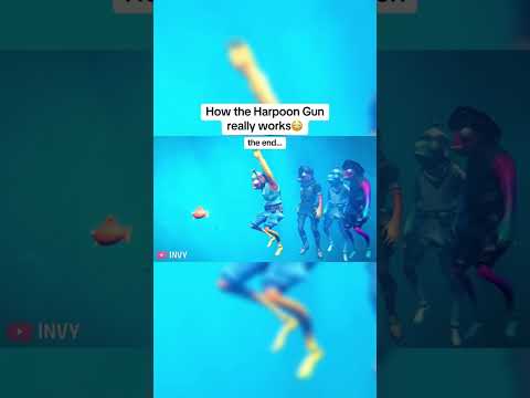 How the harpoon gun really works ?#fortnite #fortniteshorts #fortnitegameplay #fortnitenews #shorts