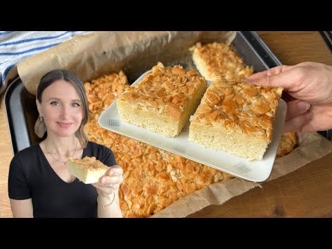 Blitz Mandel Schmandkuchen so schnell ⚡️