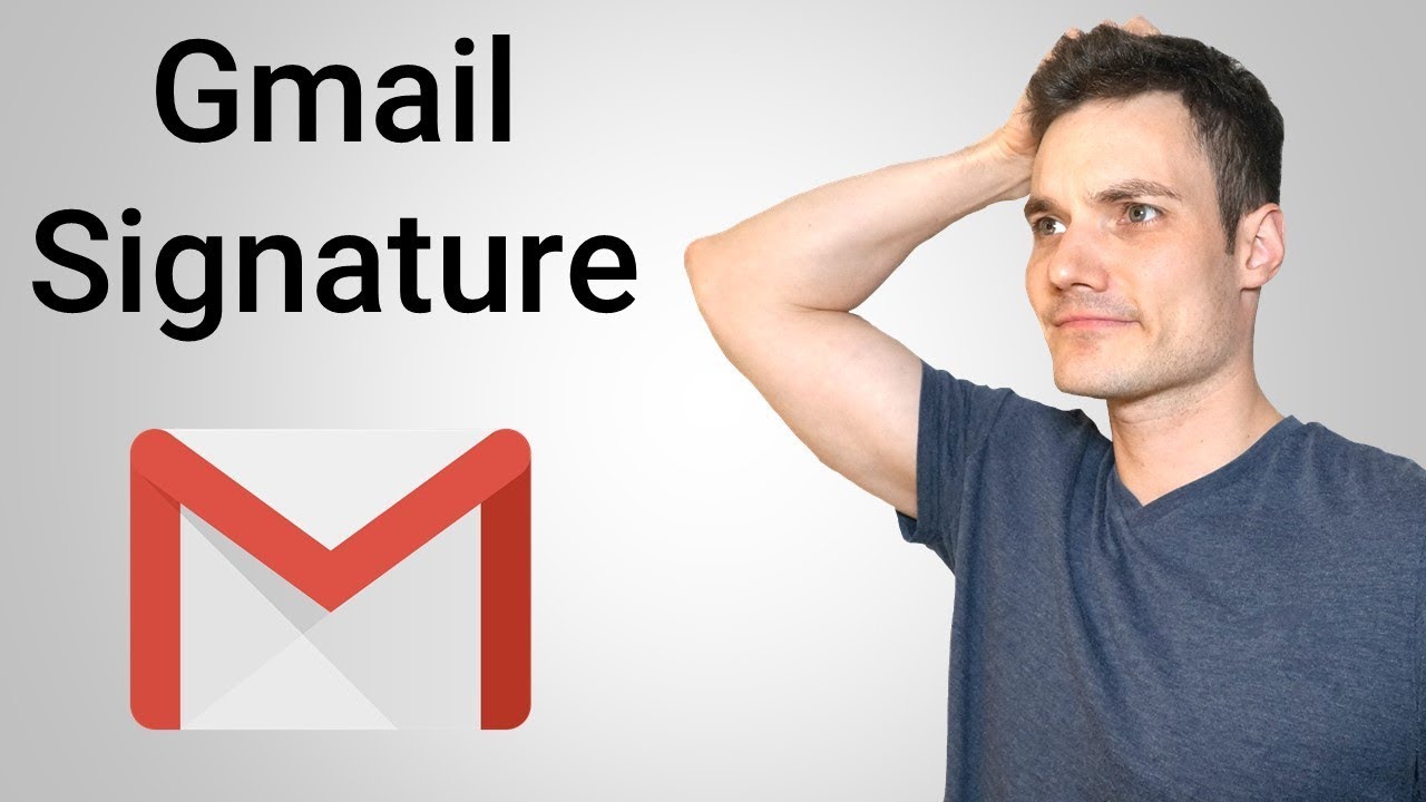 How to Add Signature in Gmail - Kevin Stratvert